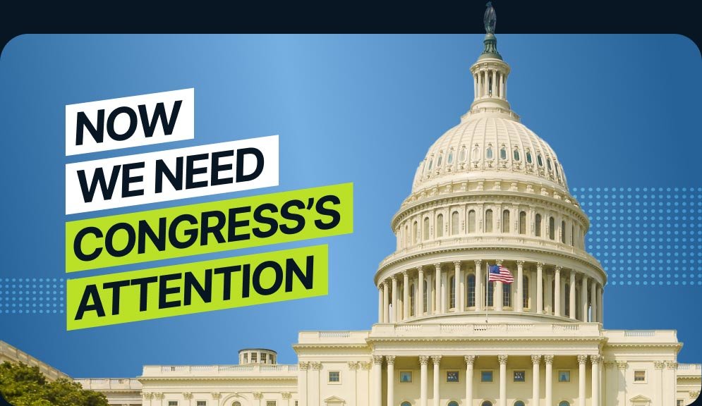 Now We Need Congress's Attention