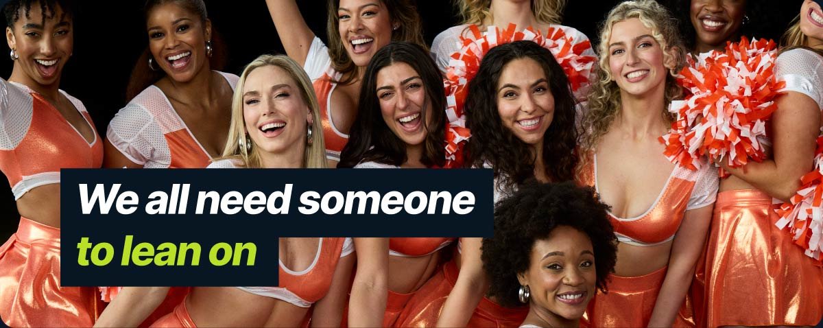 We all need someone to lean on